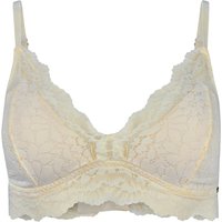 SKINY® Wonderfulace Triangel-BH, bügellos, florale Spitze, für Damen, weiß, 80A von SKINY