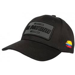 SKR Cap El Patron Schwarz Patch Reflect Mehrfarbig Colombia Baseball – Unisex, Schwarz , Einheitsgröße von SKR