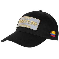SKR Plata o Plomo Cap, schwarz, reflektierend, Colombia Bogota Baseball – Unisex Gr. Einheitsgröße, Schwarz von SKR