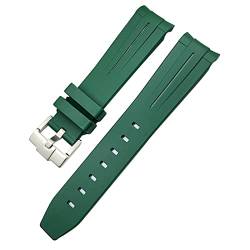 SKXMOD Gummi-Uhrenarmband für Omega Sxwatch, Seamaster, Speedmaster, Planet, Ocean, Tissot, gebogenes Ende, 18 mm, 19 mm, 20 mm, 21 mm, 22 mm, 22 mm, Achat von SKXMOD