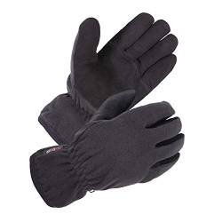 SKYDEER Winterhandschuhe mit hochwertigem echtem Hirschleder und winddichtem Polarfleece (Unisex SD8661T/L, Warm 3M Thinsulate-Isolierung) von SKYDEER