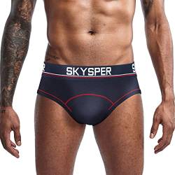 SKYSPER Herren Jockstrap Athletic Supporter für Herren Sexy Jockstrap Herrenunterwäsche, 24SK-Blau, XX-Large von SKYSPER