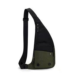 Brusttaschen für Herren Brusttasche for Herren, Umhängetasche, 3 Farben (Color : Green, Size : 1pcs) von SLEDEZ