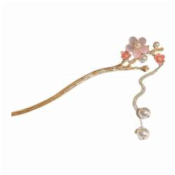 Dekorative Haarstäbchen Blumen-Quasten-Haarstab, weiblicher Haarstab, Haarschmuck, Kopfbedeckung von SLEDEZ