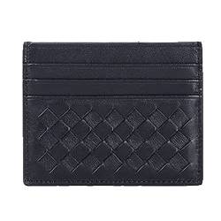 Kartenetui Ultradünner Kartenhalter for Männer und Frauen (Color : Black, Size : 10.6x0.3x9cm) von SLEDEZ