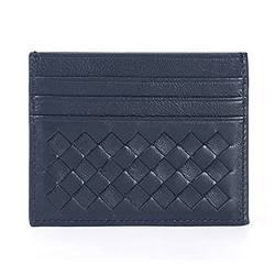 Kartenetui Ultradünner Kartenhalter for Männer und Frauen (Color : Blue, Size : 10.6x0.3x9cm) von SLEDEZ