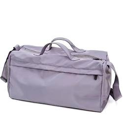 Sporttasche Nass- und Trockensport-Schwimmtasche for Damen, Reisetasche (Color : Purple, Size : 46x25cm) von SLEDEZ