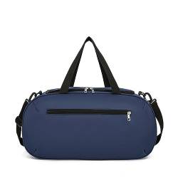 Sporttasche Sporttasche for Herren und Damen, Handtasche, Reisetasche (Color : Blue, Size : 52x20x28cm) von SLEDEZ