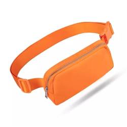 Taillengürteltasche Herren Herren- und Damen-Brusttaschen, lässige Reise-Herrentaschen, Handgepäcktaschen (Color : Orange, Size : 13x22cm) von SLEDEZ