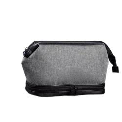 Tragbare Kulturtasche Herren Reise-Kulturbeutel, Geschäftsreise-Clutch, Nass- und Trocken-Aufbewahrungstasche (Color : Colour 3, Size : 14x13x23cm) von SLEDEZ