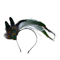 Vintage Stirnband Feder-Haarbänder, Party-Haar-Accessoires, Bühnen-Performance-Kopfbedeckungen von SLEDEZ