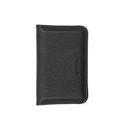 Visitenkartenetui für Männer und Frauen Kreatives Visitenkartenetui aus Leder for Männer und Frauen (Color : Black, Size : 10.3x7.5x0.6cm) von SLEDEZ