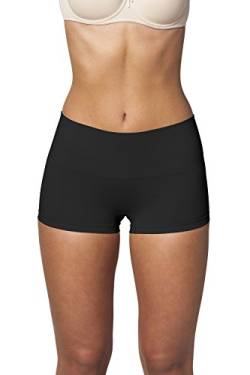 SLEEX Shapewear Figurformende Damen Miederhose 'Boy Shorts', Schwarz, Groesse L/XL (44038) - - Miederpants mit Bauch-Weg Effekt von SLEEX