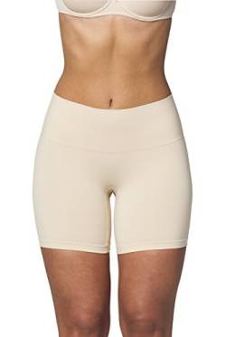 SLEEX Shapewear Figurformende Damen Miederhose 'Girl Shorts', Hautfarben, Groesse L/XL (44039) - Miederpants mit Bauch-Weg Effekt von SLEEX