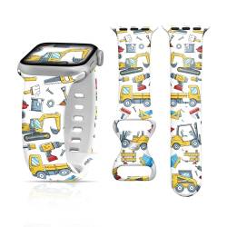 SLEILIN Uhrenarmbänder kompatibel mit Apple-Watch-Armbändern für Kinder, weiches Silikon, kompatibel mit Apple Watch-Armband für Kinder, niedliche Kinder-Uhrenarmbänder, kompatibel mit Apple von SLEILIN