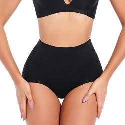 SLIMBELLE Bauchweg Unterhose Damen Miederslip Elastisch Bauchweg Slip Damen Hohe Taille Shapewear Damen Bauchweg Bequem Miederhose Leggings Shapewear Tanga Body Shaper von SLIMBELLE