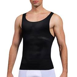 SLIMBELLE Unterhemd Herren Classic Herren Body Shaper Slimming Nahtlos Gestricktes Atmungsaktives Shapewear Tanktop Herren von SLIMBELLE