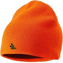 Seeland Wendbare Drückjagdmütze Signalorange - Wendemütze Jagd - Jagdmütze Orange - Warme Beanie Grün für Jäger von SLND