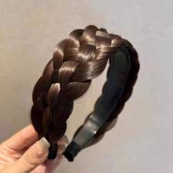 Damen Haarreif, Fischschwanz, Zopf Stirnband, Stirnbänder, verziert Haarreifen - Party, Hochzeit, Kopfschmuck, Haarband für Frauen und Mädchen Haarbänder von SLTXLNXH