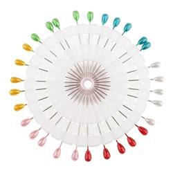 SM SunniMix 30 pcs Hijab Pin Schal Pins Hijab Sicherheitsnadel Mix Farbe, Farbe2 von SM SunniMix