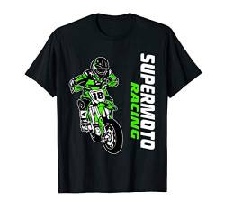 Supermoto Supermotard Enduro Moto Cross Motorrad T-Shirt von SM Supermoto T-Shirt für Männer Frauen Kids