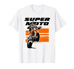 Supermoto T-Shirt Supermotard Moto Cross Enduro Motorrad von SM Supermoto T-Shirt für Männer Frauen Kids