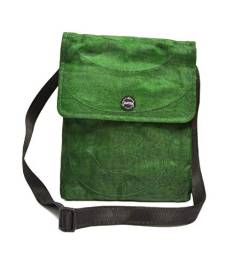 SMATERIA Umhänge-Tasche ESC-Kombi Moos-Grün | italienisches Design | stylish, leicht, robust von SMATERIA