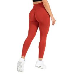 SMILODOX Amaze Scrunch Pro Leggings für Damen - High Waist, Push-Up & Anti-Cellulite Funktion, Squatproof Gym Leggings, Schwarz - Perfekt für Sport & Yoga von SMILODOX