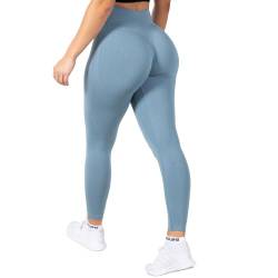 SMILODOX Amaze Scrunch Pro Leggings für Damen - High Waist, Push-Up & Anti-Cellulite Funktion, Squatproof Gym Leggings, Schwarz - Perfekt für Sport & Yoga von SMILODOX