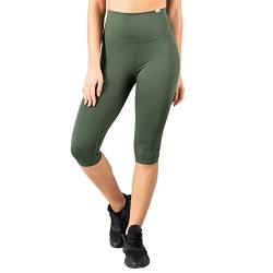 SMILODOX Damen Capri Leggings Caprice - 3/4 Hose im Shaped Fit mit high Waist | Atmungsaktiv, Blickdicht und angenehm weich für Gym, Yoga Sport von SMILODOX