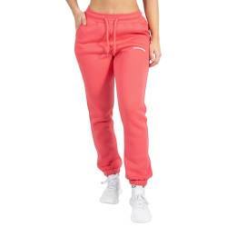 SMILODOX Damen Jogginghose Cassandra - Lange Hose im Regular fit mit hohem Bund und Tunnelzug, Größe:M, Color:Pink von SMILODOX