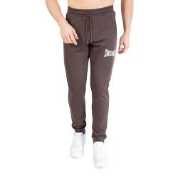 SMILODOX Herren Jogginghose Classic Pro - Slim Fit Lange Hose mit normalem Bund und Tunnelzug, Größe:S, Color:Braun von SMILODOX