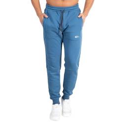 SMILODOX Herren Jogginghose Kendall - Lange Hose im Regular Fit mit normalem Bund und Tunnelzug, Größe:M, Color:Blau von SMILODOX