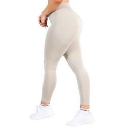 SMILODOX Leggings Amaze PRO - Blickdichte High Waist Sportleggings für Damen, Shaped Fit, Atmungsaktiv, rutschfest, Flexibel - Ideal für Yoga, Gym & Alltag von SMILODOX