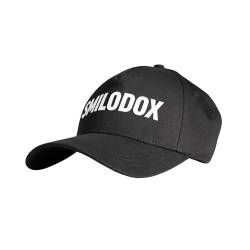 SMILODOX Unisex Snapback Cap Raden - Kappe mit Schriftzug aus Baumwolle, Color:Schwarz von SMILODOX