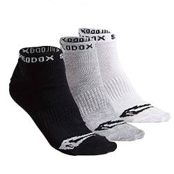 SMILODOX Unisex Sneaker Socken Low Cut 3er Pack für Sport und Freizeit aus Baumwolle - Accessoire mit Print, Größe:35-38 von SMILODOX
