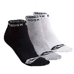 SMILODOX Unisex Sneaker Socken Low Cut 3er Pack für Sport und Freizeit aus Baumwolle - Accessoire mit Print, Größe:39-42 von SMILODOX