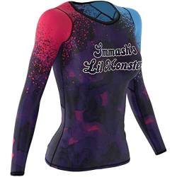 SMMASH Funktionsshirt Damen Kompressionsshirt Sportshirt Langarm Atmungsaktiv Second Skin Technologie Fitness Oberteil Outdoor von SMMASH