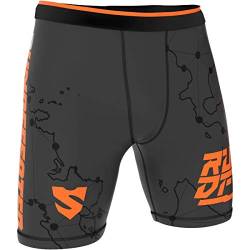 SMMASH Kompressionshose Herren Laufhose Kurz Leggings Sportleggings Für Männer Atmungsaktiv Second Skin Technologie Running Hose Leicht Sporthose von SMMASH