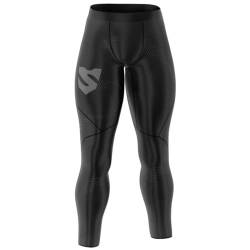 SMMASH Kompressionshose Herren Laufhose Lang Leggings Sportleggings Für Männer Atmungsaktiv Second Skin Technologie Running Hose von SMMASH