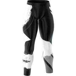 SMMASH Kompressionshose Herren Laufhose Lang Leggings Sportleggings Für Männer Atmungsaktiv Second Skin Technologie Running Hose von SMMASH