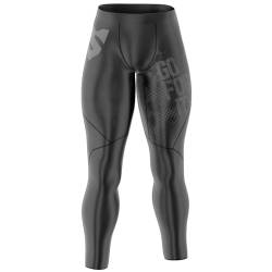 SMMASH Kompressionshose Herren Laufhose Lang Leggings Sportleggings Für Männer Atmungsaktiv Second Skin Technologie Running Hose von SMMASH