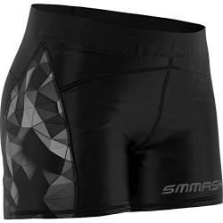 SMMASH Kurze Push-Up-Leggins Damen, Sport- und Jogginghose, Outdoor- und Yoga-Sporthose, Laufhose, Trainingshose Gym Fitness, Sportleggins, Yogahose, Atmungsaktive Leggins, Sporthose Made in EU von SMMASH