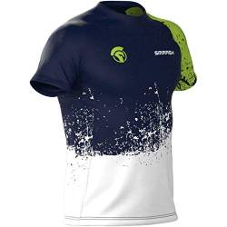 SMMASH Laufshirt Herren Funktionsshirt Kurzärmliges, Atmungsaktiv und Leicht Trainingsshirt für Fitness, Ocr, Outdoor, Slim Fit Sportshirt für Männer, Hergestellt in der EU von SMMASH