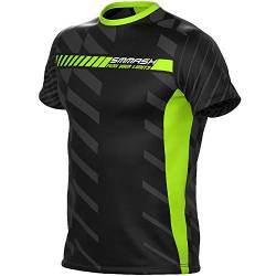 SMMASH Laufshirt Herren Funktionsshirt Kurzärmliges, Atmungsaktiv und Leicht Trainingsshirt für Fitness, Ocr, Outdoor, Slim Fit Sportshirt für Männer, Hergestellt in der EU von SMMASH