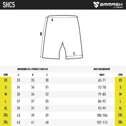 SMMASH MMA Shorts Herren Kurz Sporthose Thaibox Muay Thai Hose Boxhose Trainingsshorts Atmungsaktiv Elastisch Abriebfest von SMMASH