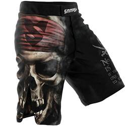 SMMASH MMA Shorts Herren Thaibox Muay Thai Hose Boxhose Sporthose Trainingsshorts Atmungsaktiv Kletterverschluss Abriebfest von SMMASH