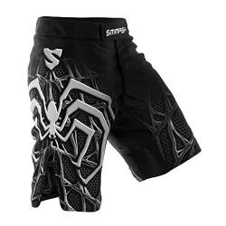 SMMASH MMA Shorts Herren Thaibox Muay Thai Hose Boxhose Sporthose Trainingsshorts Atmungsaktiv Kletterverschluss Abriebfest von SMMASH