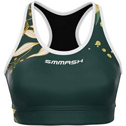 SMMASH Sport Bustier Damen BH Ohne Bügel Sportunterwäsche Oberteil Fitness Yoga Gym Laufen Bequem von SMMASH