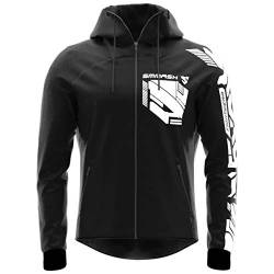 SMMASH Unisex Sport Kapuzenpullover, Hochwertige Zipper Hoodie für Frauen und Männer, Universelle Pullover, Antibakterielles Material, Kapuzensweatshirt, Hergestellt in der EU (L, King) von SMMASH